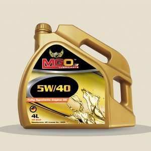 SN 5W-40 Aceite totalmente sintético Megzol MGO 14KG/4L Eficiencia de combustible e intervalos de drenaje extendidos Lubricantes y limpiadores de motores - Product Image 1