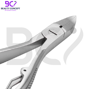 Coupe-ongles professionnel en acier inoxydable extrêmement tranchant à lame courbée et large ouverture pour pieds et orteils, idéal pour la paronychie - Product Image 6