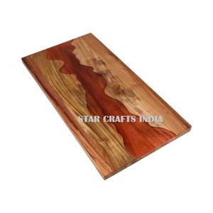 Planche à découper en bois et résine écologique de haute qualité nouveau Style planches de charcuterie planches à découper pour la maison hôtel Restaurant utilisation - Product Image 5