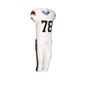 High Quality Custom American <b>Football</b> Jersey Team Wear Kit Wholesale Practice Wear Short Printed Quick Dry Adults Sports Uniform - Product Image 1