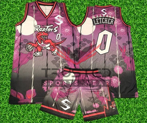 Uniformes de Baloncesto Personalizados con Impresión por Transferencia de Calor, Transpirables, que Absorben la Humedad, Antibacterianos, Camisetas y Pantalones Cortos de Verano, MOQ Bajo - Product Image 2