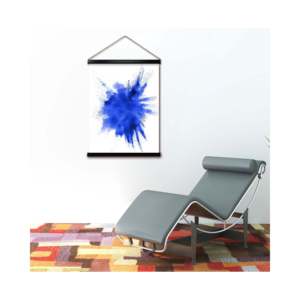 Black 62 cm Poster Hanging <b>Strip</b> Set 10 Pairs Detachable <b>Plastic</b> Design for Clothing Use - Product Image 5