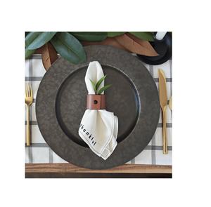 Ustensiles de cuisine Plaque de charge en métal couleur argent Designer unique Vente à chaud Plaque de chargeur Décor de mariage et d'événement Plaque de chargeur - Product Image 2