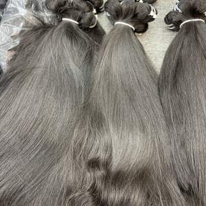 ผมต่อจากผม100% บริสุทธิ์ผมธรรมชาติเครื่องต่อผม Remy แบบคู่100G - Product Image 3