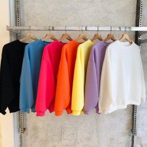 Wholesale <b>Women's</b> <b>Sweaters</b> Custom Logo Cotton 300-400 GSM Plain Sweatshirt Hoodies <b>for</b> <b>Women's</b> Clothing Fashion Made in India - Product Image 4