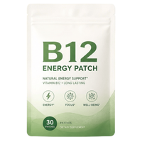 Patch relaxant personnalisé à la vitamine B sous marque privée, en non-tissé, pour le corps, commande en gros, complément de santé