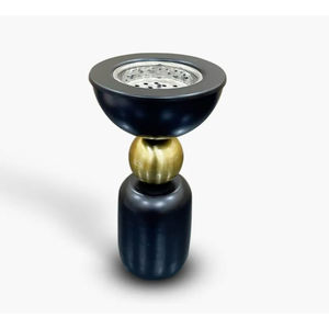 Home Hotel Aromatherapy Diffuser High Quality Matt Black Matt Gold Bakhoor <b>Incense</b> Holder For Fragrance Religious Excellent - Product Image 1