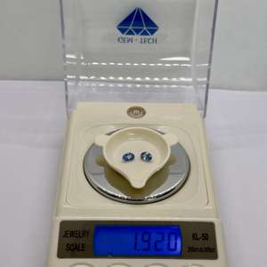 Paire de pierres précieuses en vrac de taille ovale en saphir bleu naturel chauffées par un fournisseur vérifié au prix le plus bas du Sri Lanka - Product Image 5