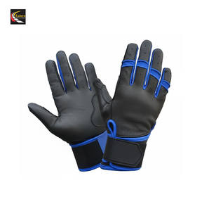 Gants de frappeur de baseball Couleur personnalisée et conception de logo Gants de baseball en cuir de baseball pour hommes Vente en gros - Product Image 4