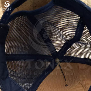 Chapeau de camionneur imperméable à la mode à 6 panneaux Casualwear Chapeaux de camionneur à trous percés au laser - Product Image 6