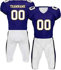 Uniforme de fútbol americano personalizado de alta calidad para clubes, universidades, equipos deportivos, conjunto completo transpirable de secado rápido 2025 - Product Image 1