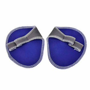 Support de poignet réglable antidérapant et respirant, protège-paume en nylon/polyester/rayonne, pour musculation, unisexe, fermeture auto-agrippante, bleu - Product Image 4