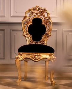 Elegante silla de madera de lujo que ofrece elegancia decorativa y comodidad funcional para espacios tradicionales y modernos - Product Image 5