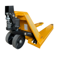 Transpalette hydraulique manuel ICHIMENS de haute qualité, 540x1500mm, roues tandem en PU, capacité de 2,0 tonnes, utilisation intérieure/extérieure, EUR1 CE