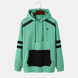 Sudadera con Capucha de Invierno para Hombre de Alta Calidad, Manga Larga, Cómoda, Transpirable, Tejido de 360g, Diseño Liso Teñido - Product Image 1