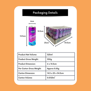 Boissons gazeuses à bas prix Ooh Sunny 325 ml, qualité supérieure, soda pétillant, boissons énergisantes, vente en gros - Product Image 2