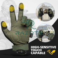 Guantes de Carreras de Verano Unisex de Dedo Completo, Nuevo Estilo, para Motocicleta, Deportivos, de Nailon y Nitrilo, Impermeables, Transpirables y Resistentes al Viento