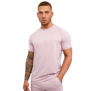Alta calidad personalizada 100% algodón cuello redondo Streetwear camiseta lisa en blanco gimnasio Fitness entrenamiento camiseta músculo entrenamiento desgaste camisas - Product Image 3