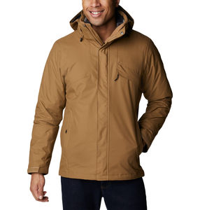 Chaquetas para exteriores de estilo informal para hombre, cortavientos de talla grande a prueba de viento, Sudadera con capucha desmontable, chaqueta deportiva impermeable para hombre - Product Image 6
