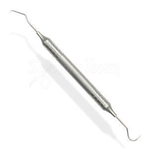 Sonde dentaire en acier inoxydable 11 12 pour la détection des caries, de la plaque et des défauts de surface de l'émail - Product Image 1