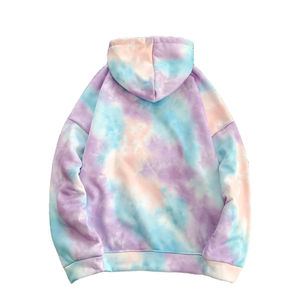 Sudadera con Capucha Tie Dye Personalizada Más Vendida para Hombre, Sudadera Informal, Diseño de Moda Urbana, Material de Algodón para la Temporada de Otoño - Product Image 2
