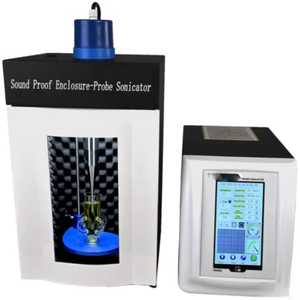 Sonicador industrial inteligente con sonda ultrasónica y cámara de aislamiento insonorizada - Product Image 1