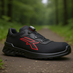 Scarpe Antinfortunistiche da Uomo Taglia 42 Nero/Rosso <span class=keywords><strong>Caesar</strong></span> S3S CI FO SR ESD - Product Image 3