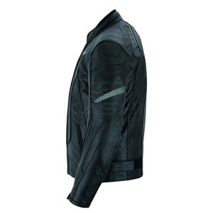 Premium Genuine Soft Leather <b>Biker</b> <b>Jacket</b> for Men Breathable Comfortable Fit with Safety Features Perfect for Travel All Seasons - Product Image 3