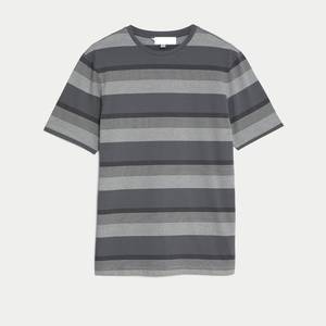 ผู้ชาย100% ผ้าฝ้ายเสื้อยืดที่กำหนดเองเสื้อยืดที่มีโลโก้-ขายส่งเสื้อยืด Unisex หลายสีจากเวียดนามโรงงาน - Product Image 6