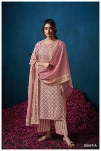 Salwar Kameez de Algodón Bordado Premium para Mujer, Estilo Indio y Pakistaní, para Fiestas, Todas las Temporadas, Precio de Mayoreo - Product Image 3