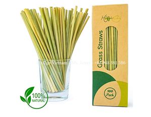 100% pajitas biodegradables naturales pajitas de hierba desechables ecológicas de Vietnam hechas de Material 100% - Product Image 4