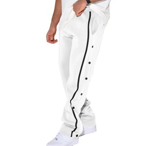Pantalon de survêtement taille haute en toile extensible confortable pour homme Pantalon de tous les jours avec ceinture élastique et poches braguette à fermeture éclair Taille XL - Product Image 5
