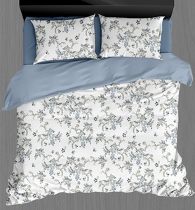 Sábana bajera de microfibra resistente a la decoloración con estampado Premium de Blancanieves 400TC, 2 fundas de almohada, juego de cama cómodo de 3 uds para Hotel - Product Image 4