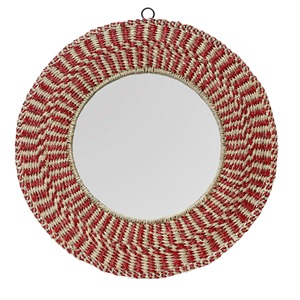 Vietrustic Boho Style Home Decor Miroir Seagrass Jute Miroir Pour Bureau Décor - Product Image 4