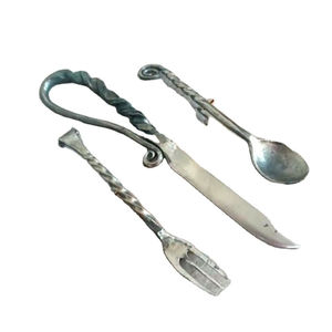 Cuchillos de Mesa de Alta Durabilidad con Aspecto Vintage para Acampar al Aire Libre, Cazar y Personalizar - Product Image 1