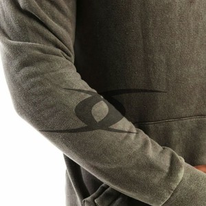 Ropa de calle para hombre, chándal térmico de gran tamaño lavado ácido, sudaderas con capucha personalizadas, sudadera deportiva vintage, chándal de peso pesado para hombre - Product Image 3