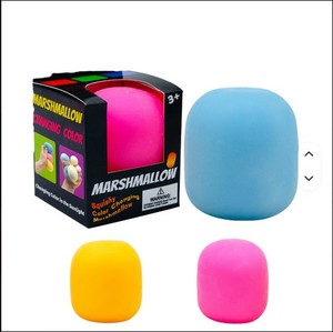 Promotional Slow <b>Rebound</b> Squeeze Sensory Toys Glowing Relief Squishy Fidget Glitter Ice Cubes Rubber Decompressed Funny Kids - Product Image 3
