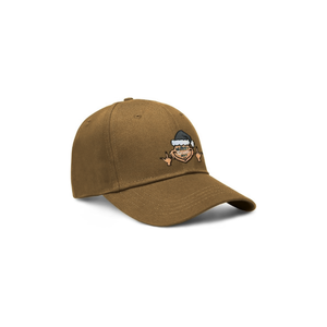 Casquette de baseball structurée 6 panneaux haute couture avec logo brodé personnalisé, design de personnage, en coton, pour l'extérieur, unisexe - Product Image 2