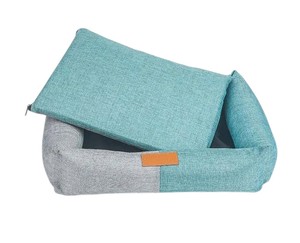 Coussin pour chien en polyester, lavable, amovible, petit, anti-morsure, pour extérieur, confortable, avec fermeture éclair, Vietnam - Product Image 1