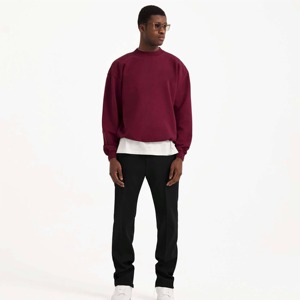 Sudaderas de Forro Polar para Hombre, Talla Grande, Cuello Redondo, Personalizadas con Logotipo, Sudaderas Lisas al por Mayor - Product Image 2