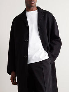 เสื้อยืดโอเวอร์ไซส์ผู้ชาย ผ้าคอตตอนหนา คุณภาพสูง 240 แกรม สีขาว ทรงโอเวอร์ไซส์  คอทรงโอ แขนสั้น  รับสกรีนโลโก้ - Product Image 2