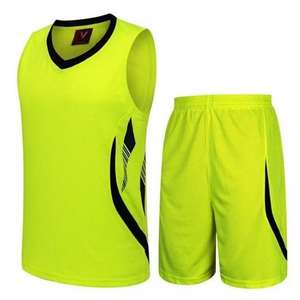Uniformes de entrenamiento de baloncesto transpirables de secado rápido para hombre, conjuntos impresos personalizables con logotipo personalizado, venta al por mayor, temporada de verano - Product Image 5