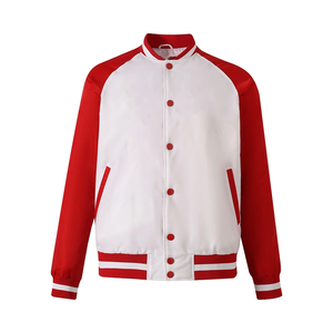 Chaqueta Bomber Varsity Unisex, Transpirable, Impermeable, Cortavientos, Estilo Urbano, Alta Visibilidad, Estilo Universitario - Product Image 1