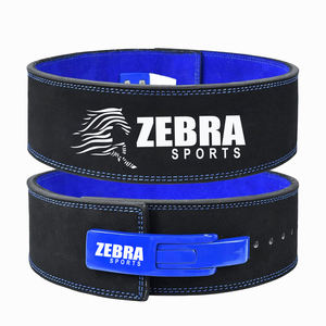 Custom Logo Black Hard Leather Waist Protection Squat <b>Belt</b> Heavy Duty Neoprene Training for Weight Lifting Fitness Safety - Product Image 2