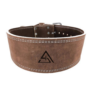 Custom <b>Back</b> <b>Support</b> Leather Weight Lifting Belt Workout Gym Accessories Fitness Training Belts Padded Compression Belts - Product Image 6