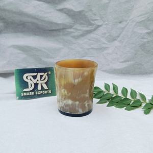 Copa de Vino de Cuerno de Búfalo de Diseño Personalizado, Hecha a Mano, Natural, Pulida, Clásica, para Amantes de las Fiestas y de la Cerveza Artesanal - Product Image 3