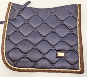 Tapis de Selle Anglaise COTON DRILL SADDLE PAD INNER SIDE POLY FILL EQUESTRIAN PRODUCTS RACING PADS AVEC COTON - Product Image 4