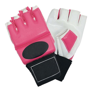 Gants MMA en cuir demi-doigt respirant meilleur design Gants de poinçonnage Gants de combat de lutte durables OEM personnalisés - Product Image 6