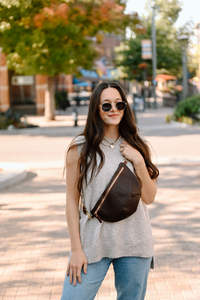 Sangle de transport en cuir Velrix Arc - Product Image 3