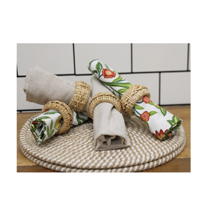 Rond de serviette en rotin Vaisselle de vente chaude Article décoratif Fêtes de mariage Rond de serviette de luxe à des prix raisonnables - Product Image 6